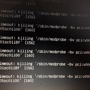 LiveCDでブートした時に出た絶望的なエラー